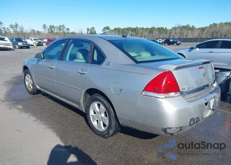 2008 Chevrolet Impala Lt from USA, damaged, VIN 2G1WT58K389209165